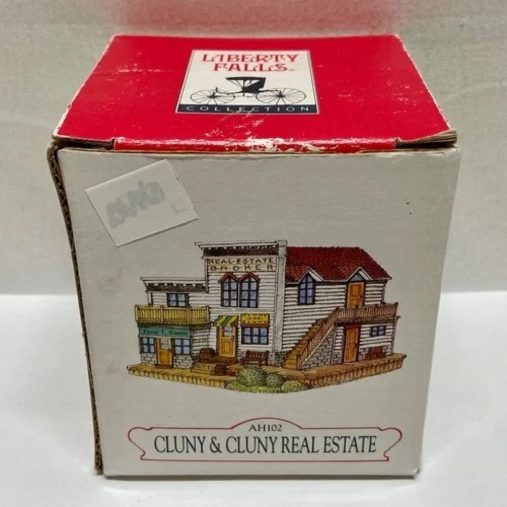Vintage Liberty Falls Cluny‎ & Cluny Real Estate Americana Collection AH102 1996